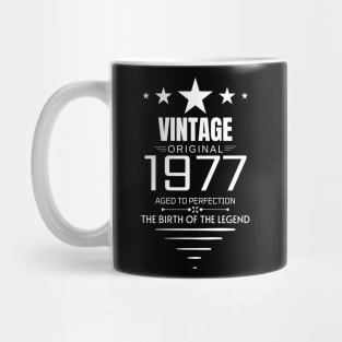 Vintage 1977 - Gift Birthday Mug